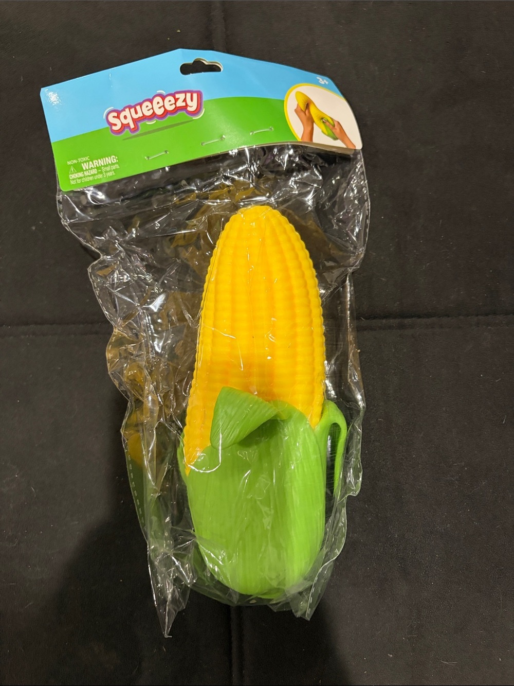 Yellow & Green Corn Squeeze Toy - Kids Accessory